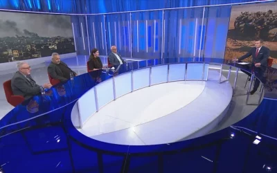 Emina Bužinkić took part in the political talk show Otvoreno