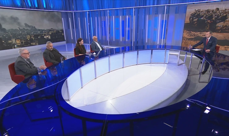 Emina Bužinkić took part in the political talk show Otvoreno