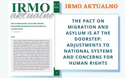 IRMO aktualno “The Pact on Migration and Asylum is at the Doorstep: Adjustments to National Systems and Concerns for Human Rights”