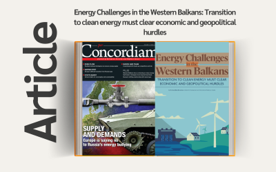 Article „Energy Challenges in the Western Balkans: Transition to clean energy must clear economic and geopolitical hurdles”