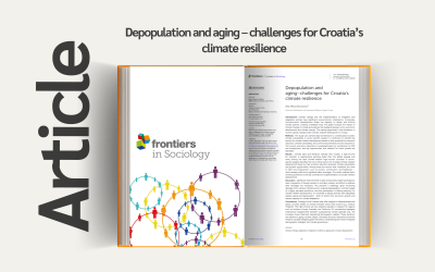 Article “Depopulation and aging – challenges for Croatia’s climate resilience”