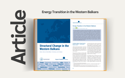 Article “Energy Transition in the Western Balkans”
