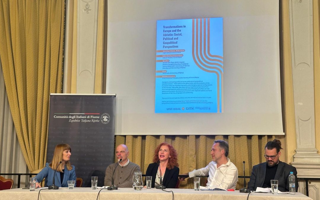 IRMO at the launch of the Minor “Political Transformations” at the University of Rijeka