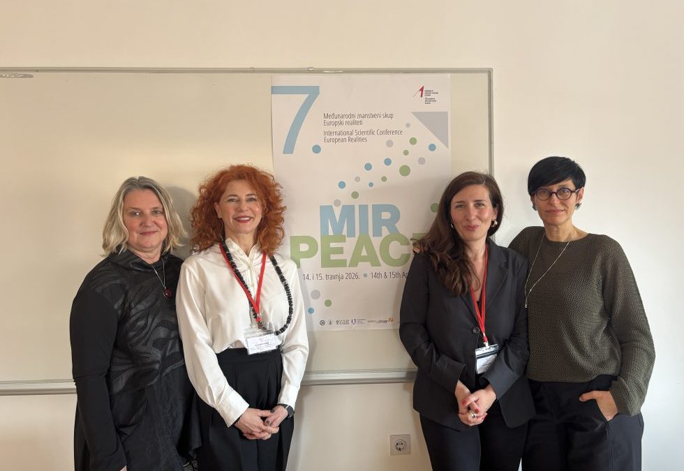 IRMO at the 7th International Scientific Conference “European Realities: Peace” in Osijek