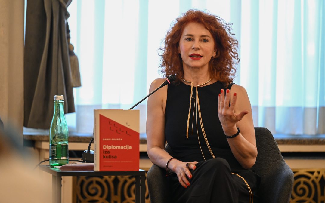 Senada Šelo Šabić Spoke at the Launch of “Diplomacija iza kulisa” by Prof. Damir Grubiša 